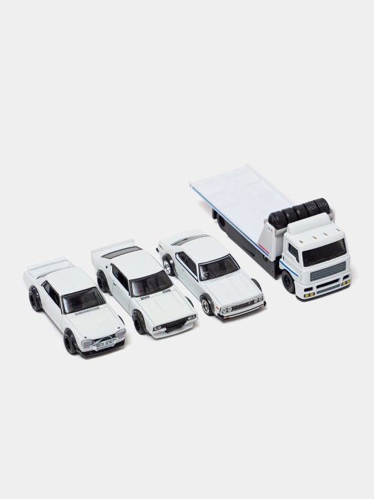 Hot Wheels, yig'iladigan o'yinchoq mashinasi 1/64, Nissan, Toyota, Mercedes, BMW