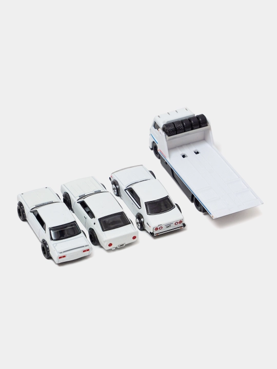 Hot Wheels, yig'iladigan o'yinchoq mashinasi 1/64, Nissan, Toyota, Mercedes, BMW