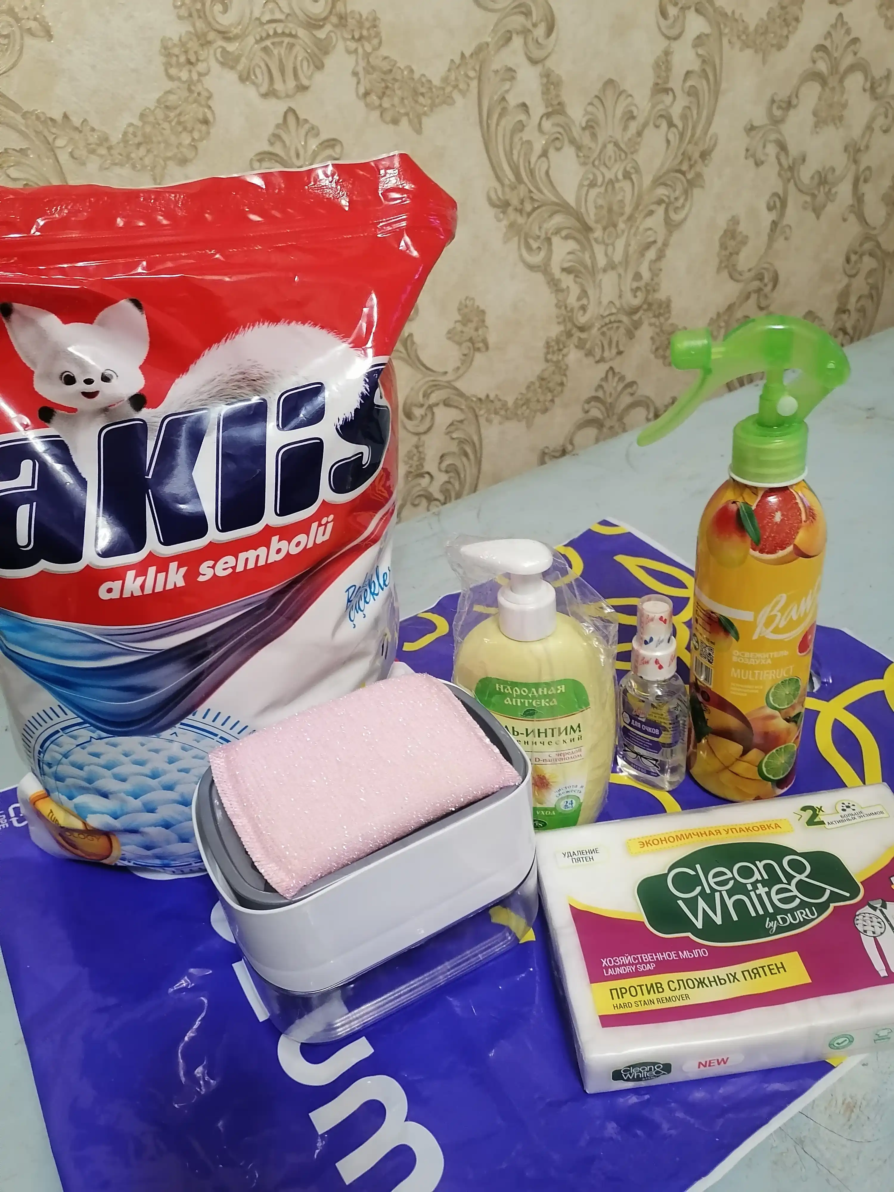 Gigienik intim gel Народная аптека, chereda va D-Pantenol bilan, 250 ml