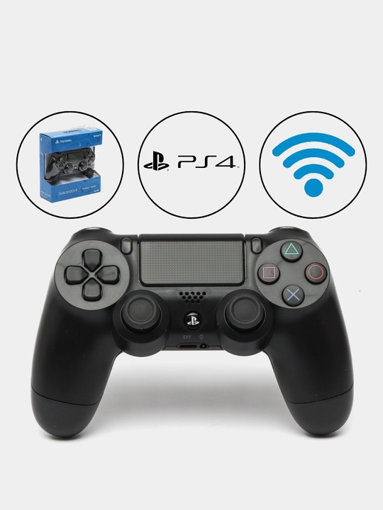 Геймпад DualShock 4 для PlayStation 4 | Беспроводной контроллер, Bluetooth, виброотклик