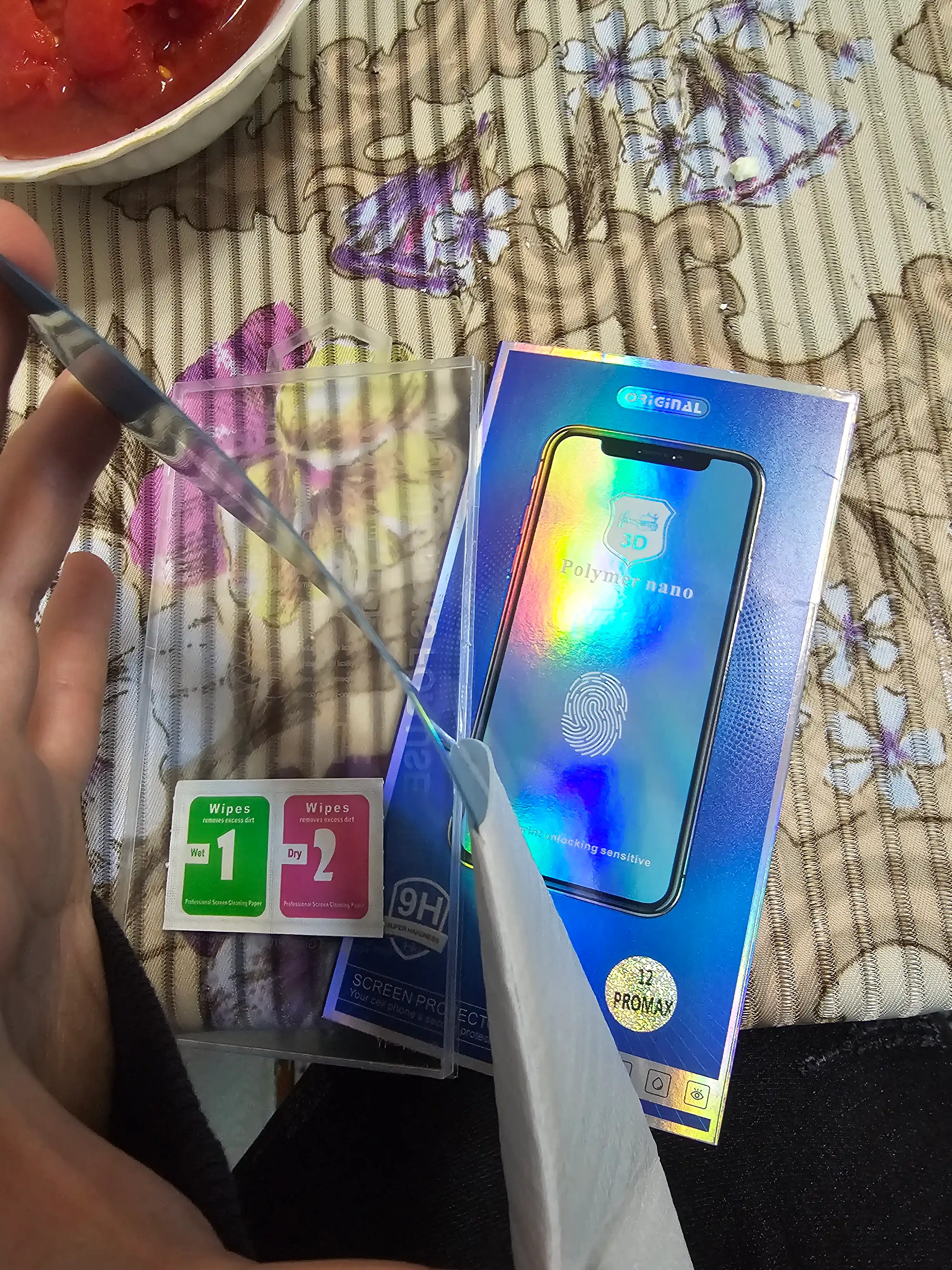 Полимерная плёнка, не стекло, для iPhone 12 Mini Pro Max, 13 Mini Pro Max, 14 Plus Pro Max