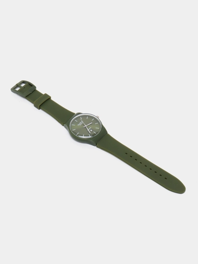 Мужские наручные часы Swatch Swiss, дата и время — WATCH11-25W0033-ЛЗЕЛЕН