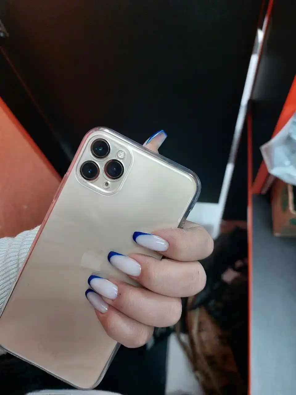 Shaffof chexol IPhone 11 pro max, 12 pro max, 14 / 14 pro, iPhone 15 uchun g‘ilof