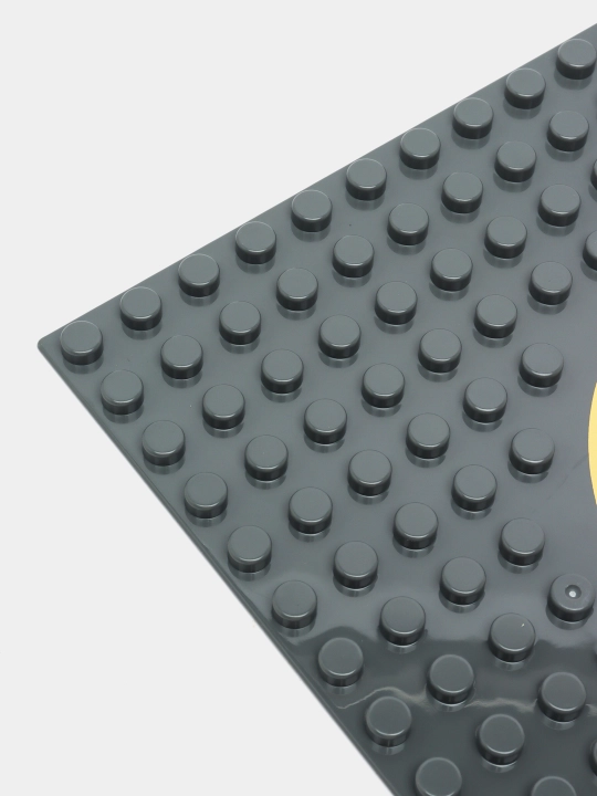 Пластина duplo Wange конструктор основание дорога поворот совместимая с лего, 19.5x19.5 см