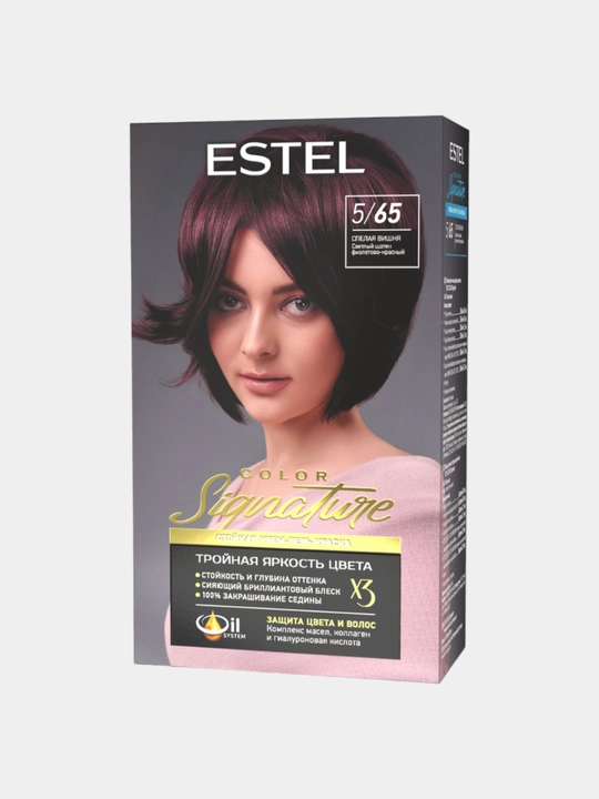 Color Signature uzoq muddatli krem-gel soch bo'yog'i