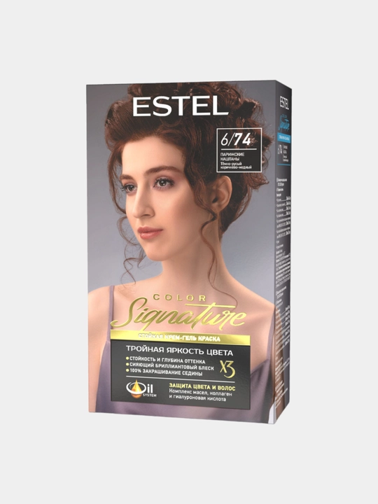 Color Signature uzoq muddatli krem-gel soch bo'yog'i