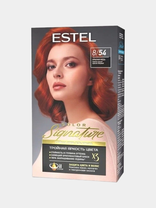 Color Signature uzoq muddatli krem-gel soch bo'yog'i