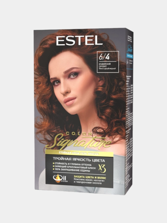 Color Signature uzoq muddatli krem-gel soch bo'yog'i