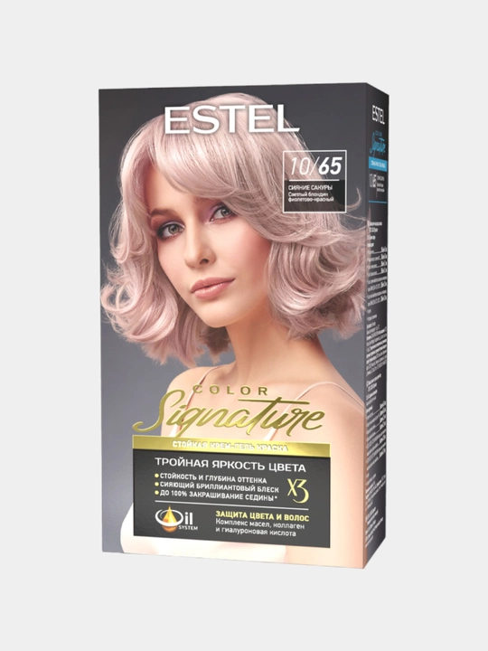 Color Signature uzoq muddatli krem-gel soch bo'yog'i