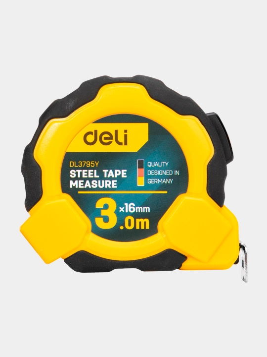 Рулетка Deli EDL3795Y, 16 мм * 3 м