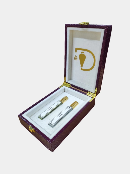 Парфюмерный набор Datum Parfume 2 в 1 в кожаной шкатулке для женщин