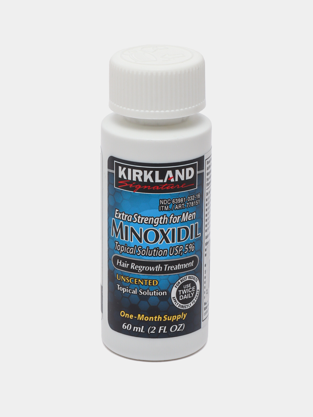 Миноксидил Kirkland Minoxidil 5%, для роста бороды и волос, 60 мл ...