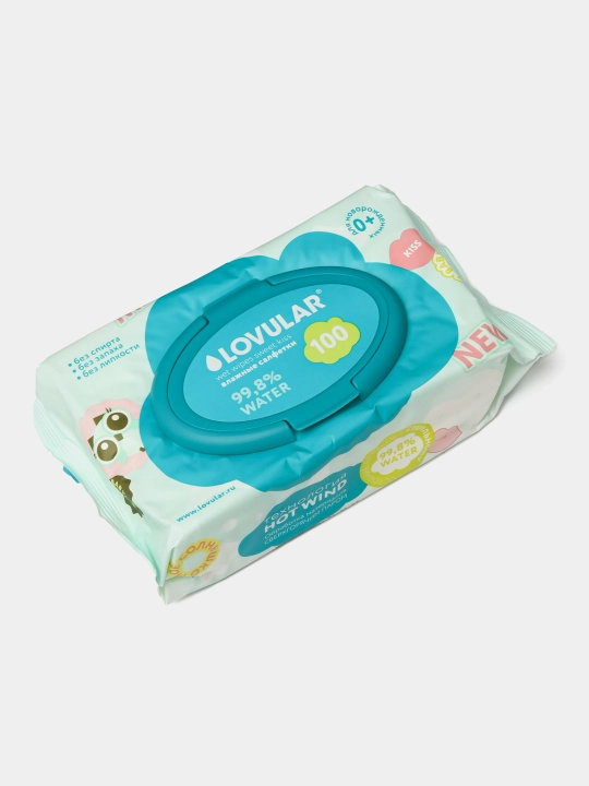 Влажные саефетки Lovular Sweet kiss, 100 шт