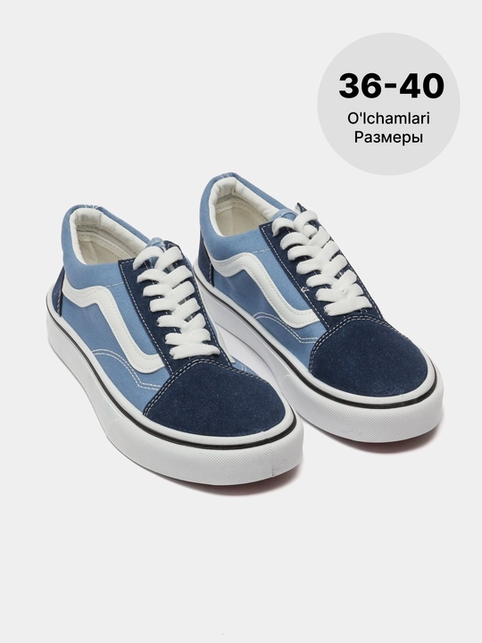 Кеды в стиле Vans, для девушек и парней, 36 - 40 размеры, 15 расцветок