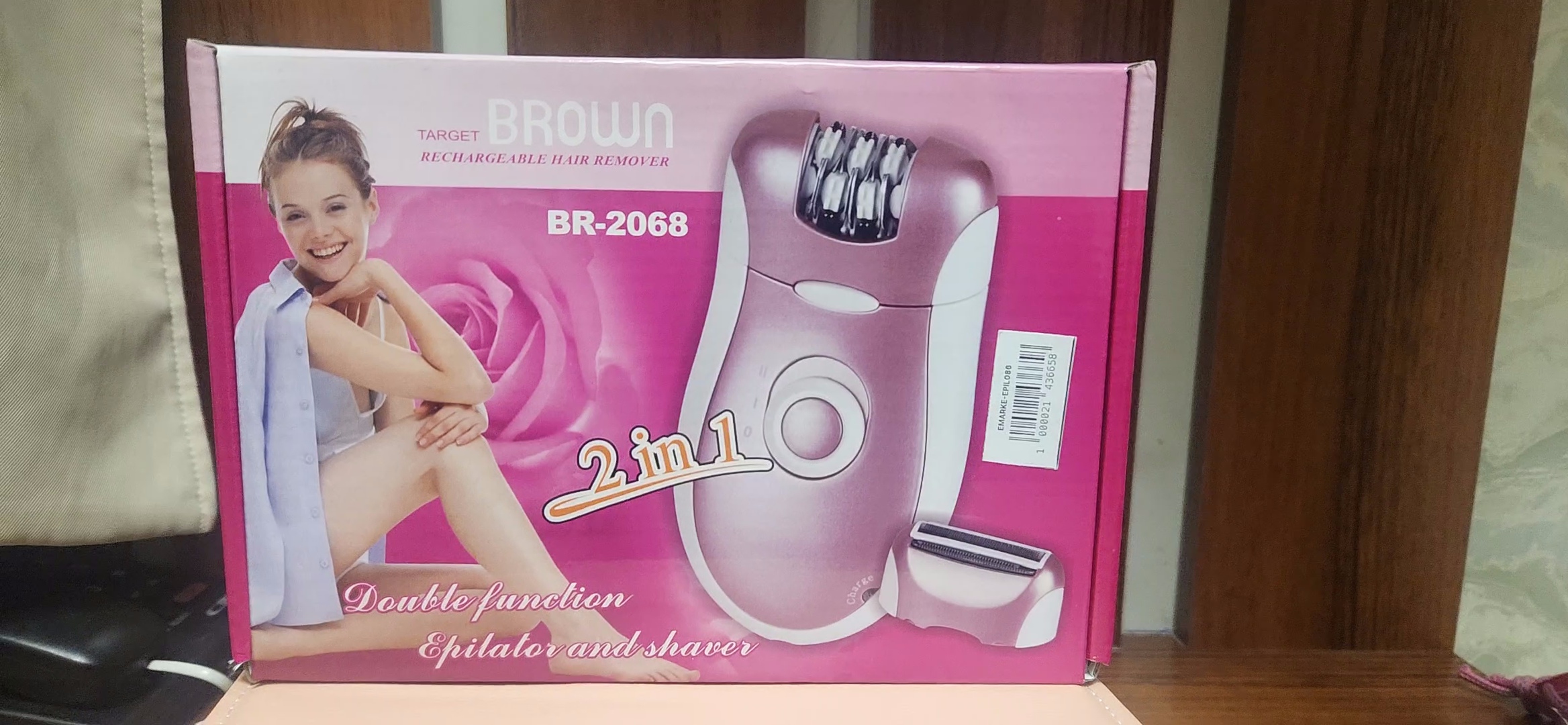 Эпилятор Brown BR -2068, 2 в 1