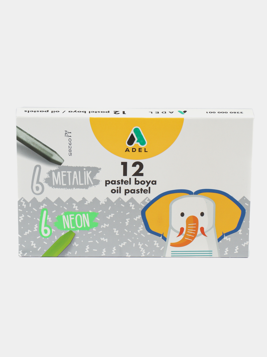 Пастельные карандаши Adel, 12 цветов купить по низким ценам в интернет ...