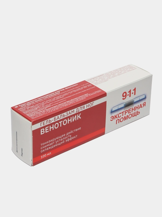 Gel-balzam venotonik 911, tezkor yordam oyoqlar uchun