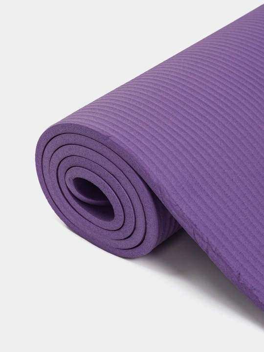 Yoga va fitnes uchun gilamcha, meditatsiya uchun, qalinligi 10 mm, g'ilof