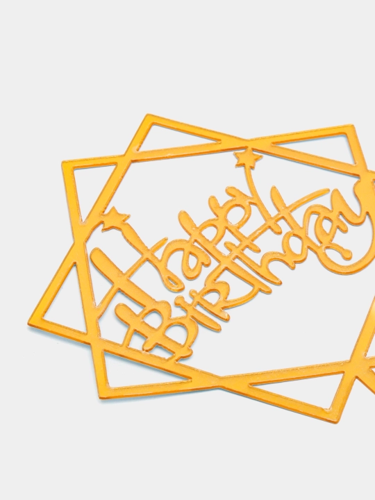 Топперы для украшения торта, надпись Happy Birthday, 42 вида