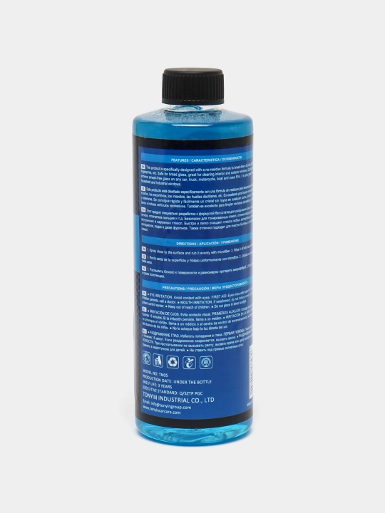 Очиститель стекол, глубокая очистка поверхностей TONYIN GLASS CLEANER, 473 мл