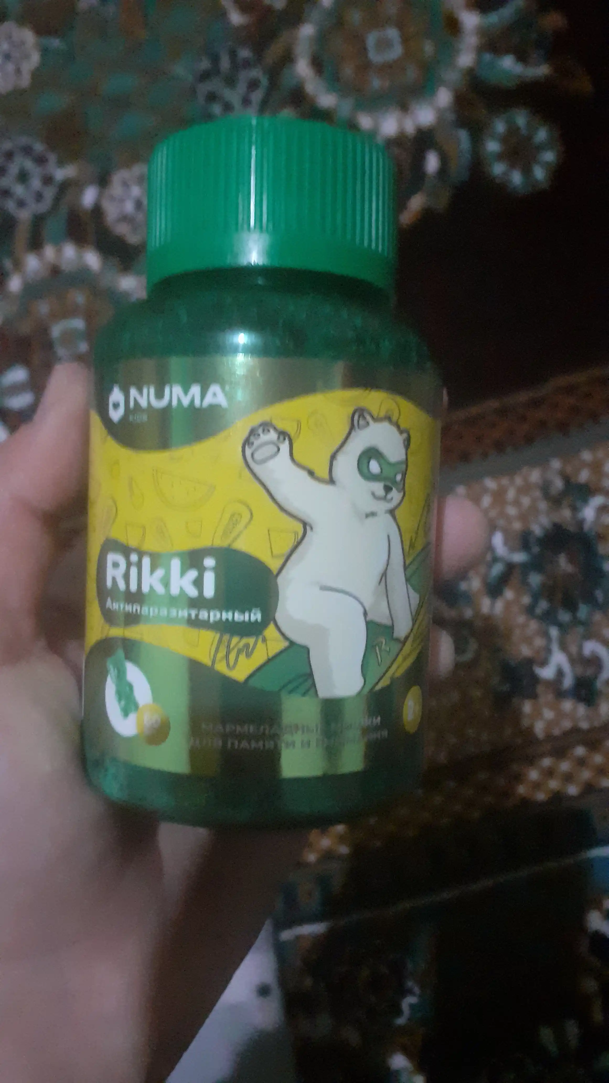 Антипаразитарное средство Rikki Numa Kids, 90 шт