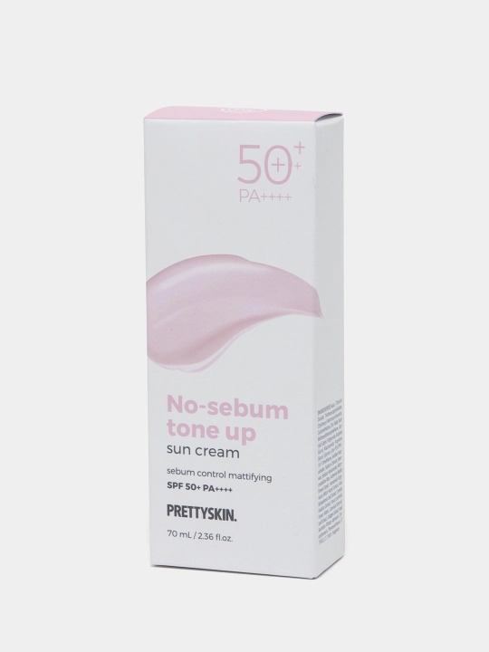 Namlantiruvchi quyoshdan himoya qiluvchi krem Prettyskin SPF50+ PA++++, 70 ml