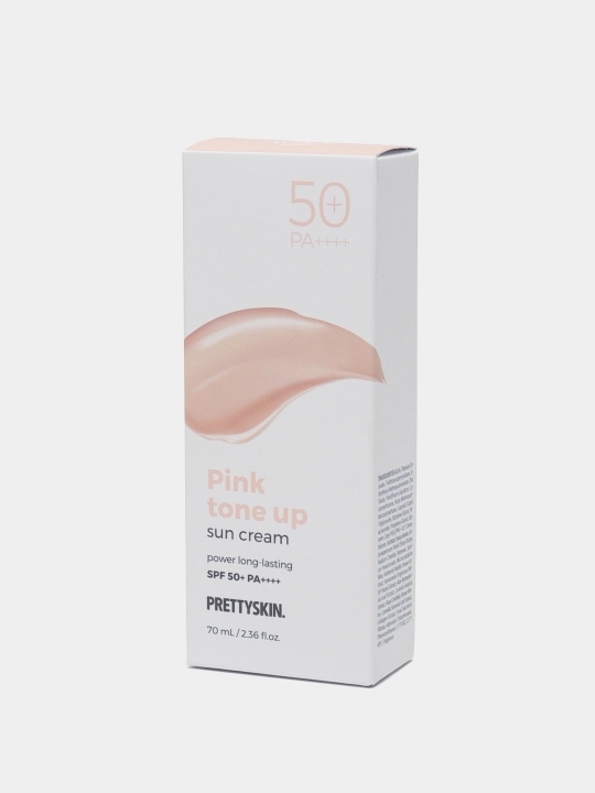 Namlantiruvchi quyoshdan himoya qiluvchi krem Prettyskin SPF50+ PA++++, 70 ml
