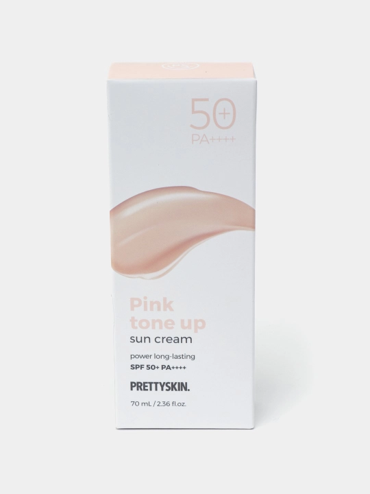 Namlantiruvchi quyoshdan himoya qiluvchi krem Prettyskin SPF50+ PA++++, 70 ml