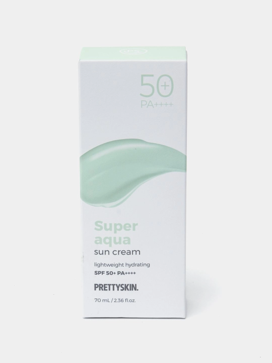 Namlantiruvchi quyoshdan himoya qiluvchi krem Prettyskin SPF50+ PA++++, 70 ml