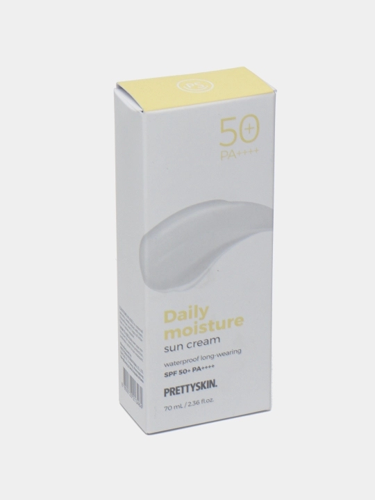 Namlantiruvchi quyoshdan himoya qiluvchi krem Prettyskin SPF50+ PA++++, 70 ml