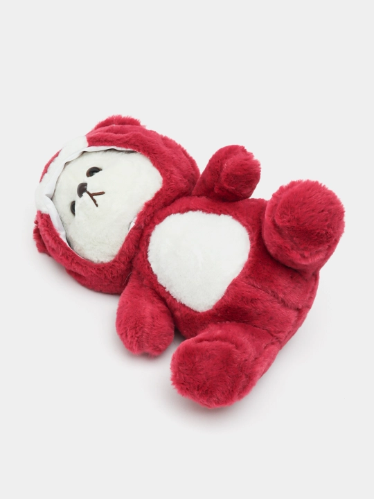 Kapyushonli ayiqcha, stich, lotso, panda, pushti tulki