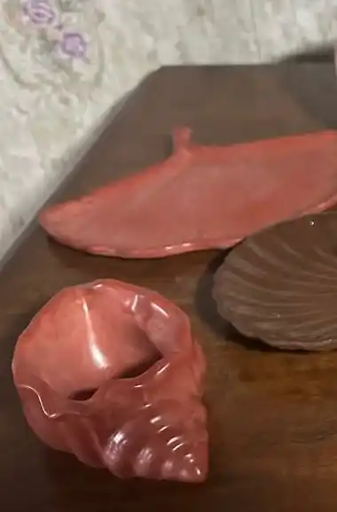 Силиконовaя форма ракушка, форма для гипса, смолы, молд подсвечник