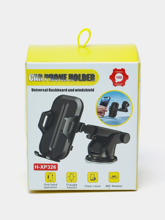 Avtomobil telefon ushlagich, 360 gradus, unversal Holder