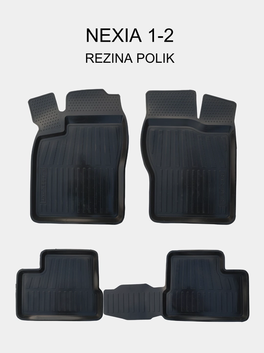 7D va 8D-gilamchalar, polik, rezina polik, Cobalt, Gentra, Nexia 1,2,3, Onix, Damas, Spark