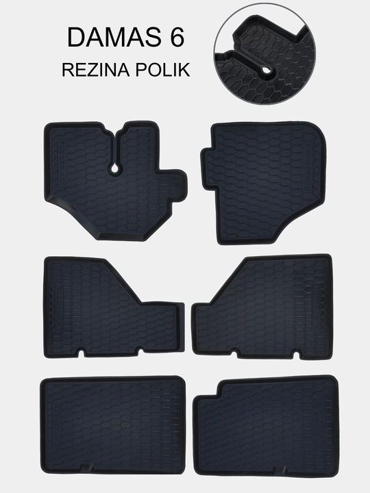 7D va 8D-gilamchalar, polik, rezina polik, Cobalt, Gentra, Nexia 1,2,3, Onix, Damas, Spark