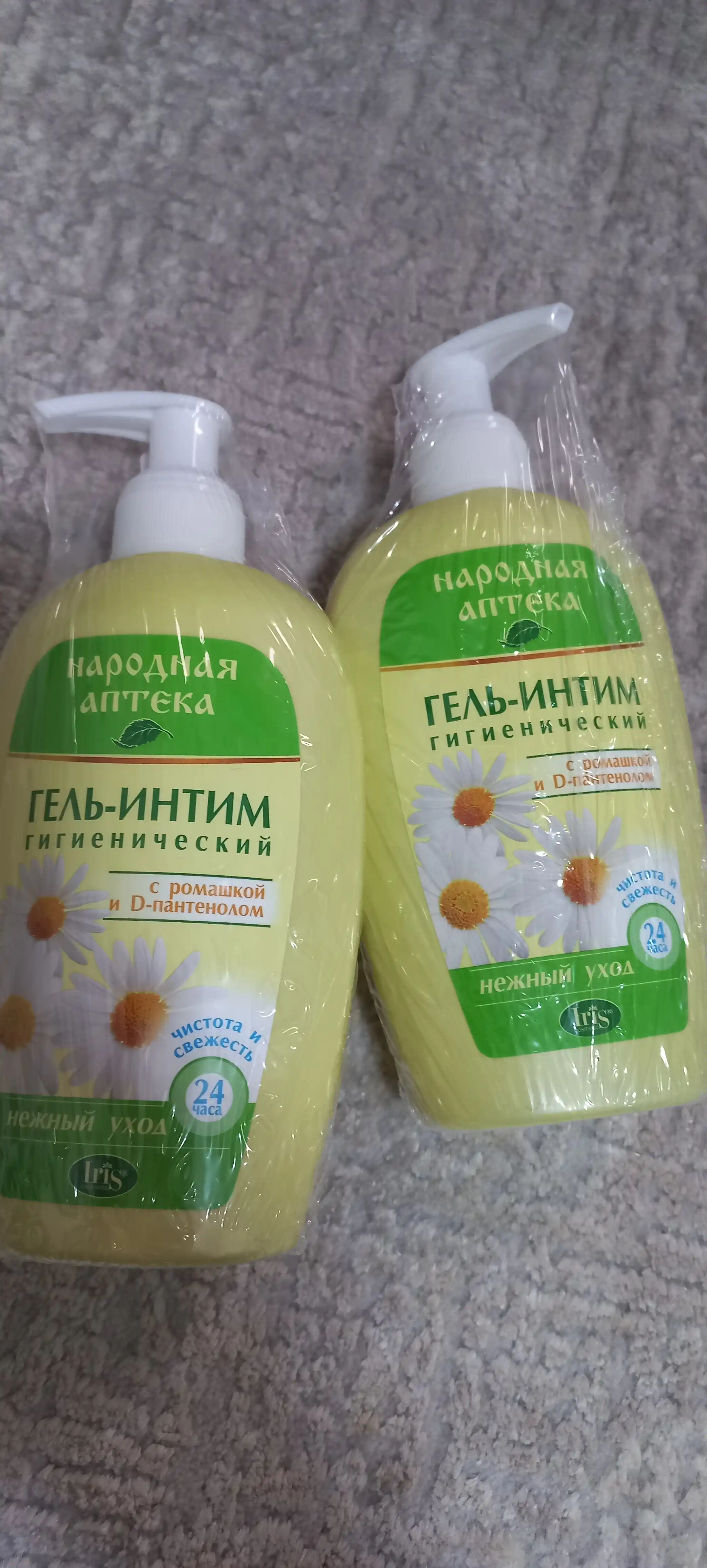 Moychechak va D-Panthenol bilan intim gigienik gel Народная аптека, 250 ml