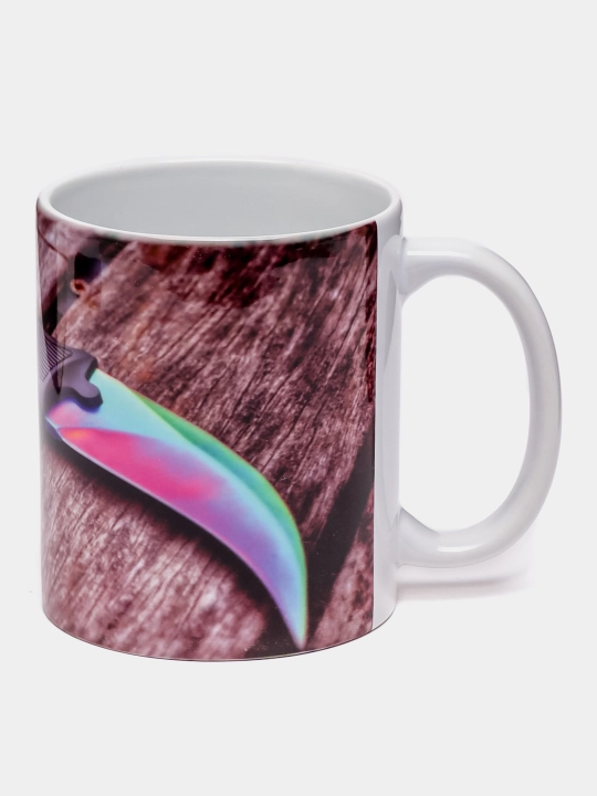 Кружка из CS GO karambit для фанатов игры - 