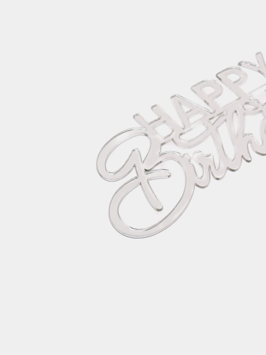 Топперы для украшения торта, надпись Happy Birthday, 42 вида