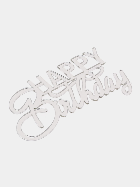 Топперы для украшения торта, надпись Happy Birthday, 42 вида