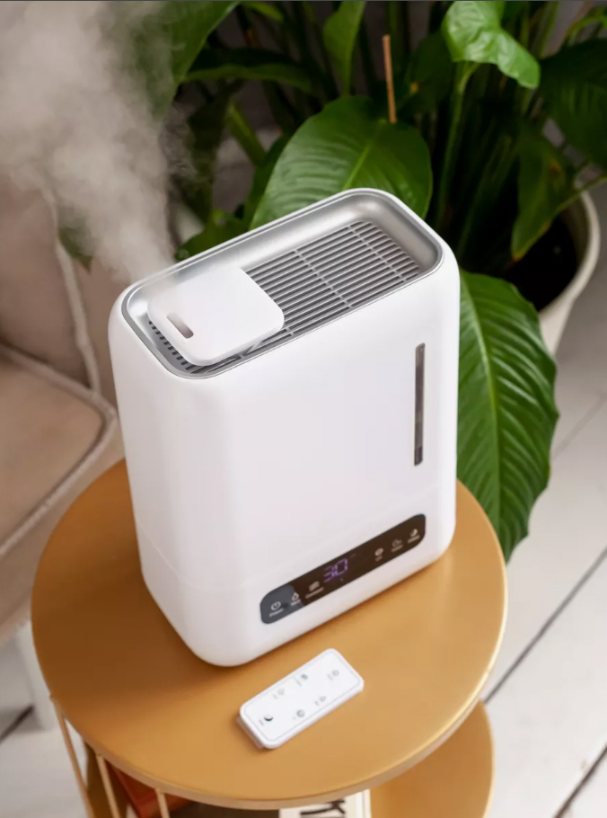 Увлажнитель воздуха Sonic humidifier с антивирусной УФ-лампой и ...