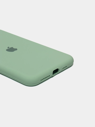Silikon chexol iPhone 11–17, Pro va Pro Max uchun, Soft Touch, mikrofibrali