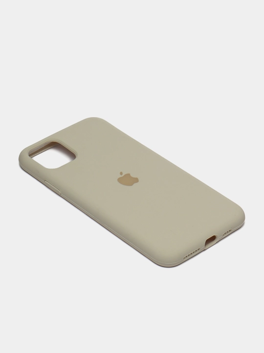 Чехол для iPhone 11–17, Pro, Pro Max — силикон Soft Touch, микрофибра