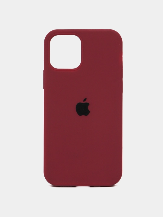 Silikon chexol iPhone 11–17, Pro va Pro Max uchun, Soft Touch, mikrofibrali