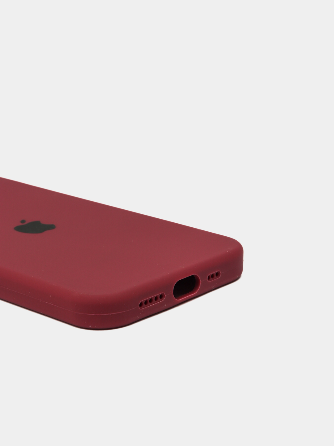 Silikon chexol iPhone 11–17, Pro va Pro Max uchun, Soft Touch, mikrofibrali