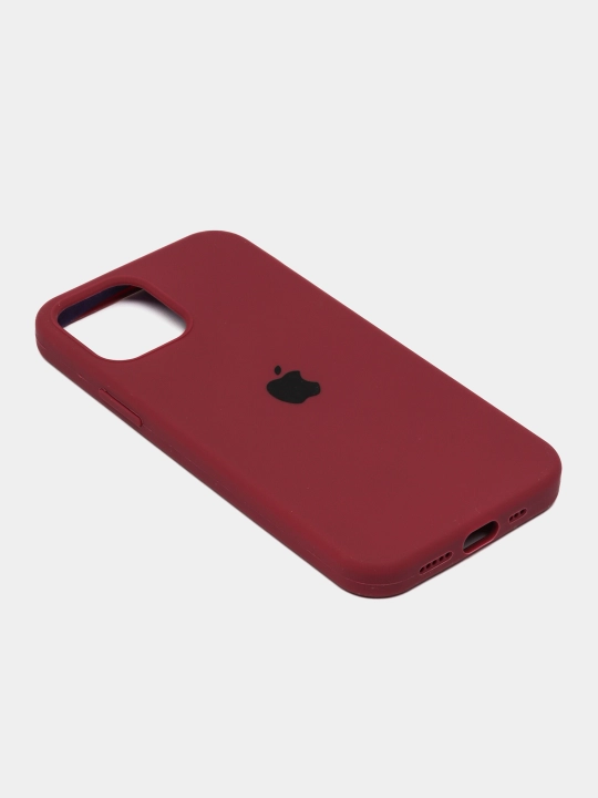 Silikon chexol iPhone 11–17, Pro va Pro Max uchun, Soft Touch, mikrofibrali