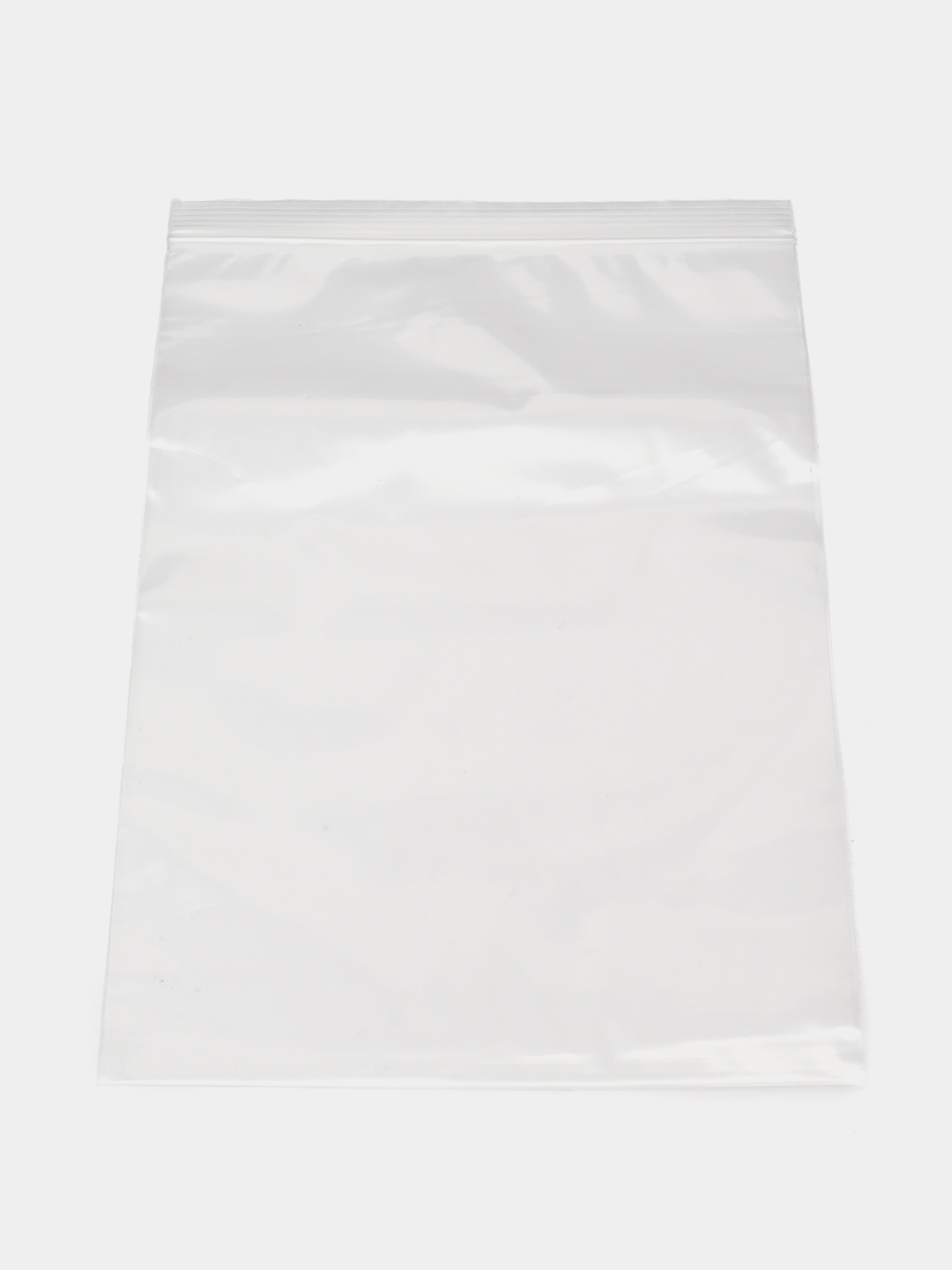 Qadoqlash sumkalari, shaffof Zip Lock, 25 dona, 50 dona, 100 dona