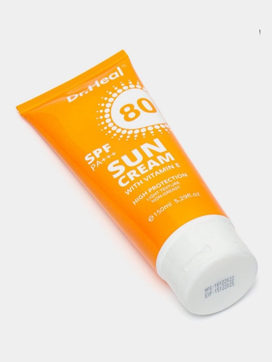 Quyoshdan himoya krem, SPF 80+++ Dr.Heal Sun Cream, 150 ml