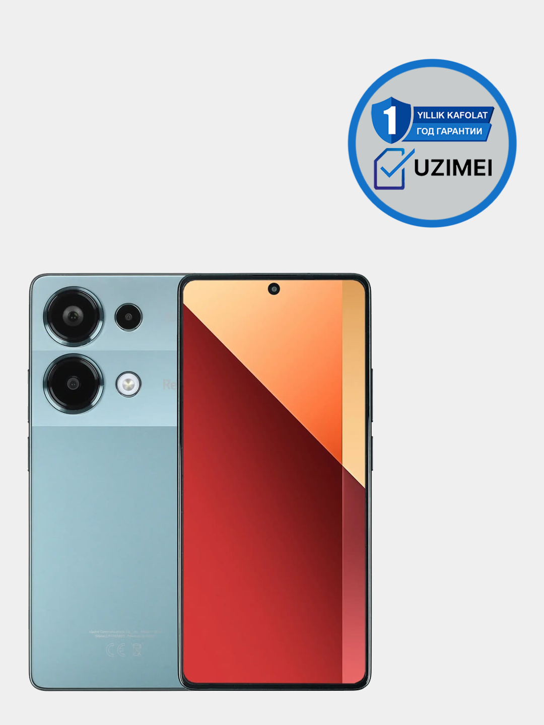 Смартфон Redmi Note 13 Pro (Official) 8/128 GB, 8/256 GB, 12/512 GB купить  по низким ценам в интернет-магазине Uzum (936995)