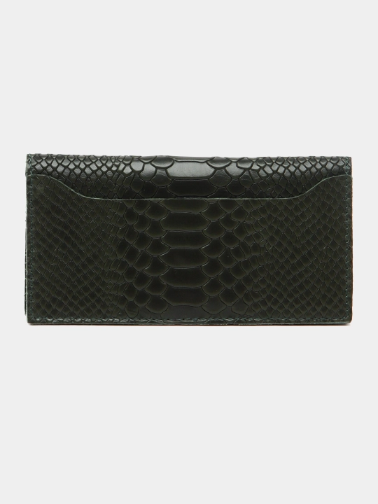 Мужское портмоне Black Gator, из натуральной кожи, классик