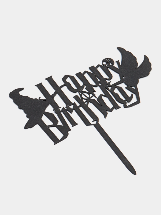Топперы для украшения торта, надпись Happy Birthday, 42 вида